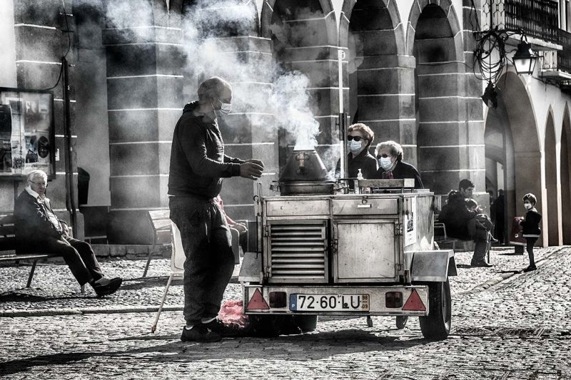 Evora Street | Vendedor de Castanhas