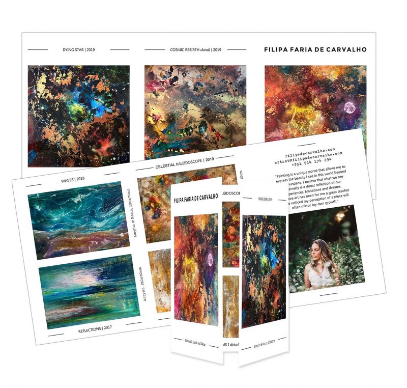 Flyer for Filipa Carvalho
