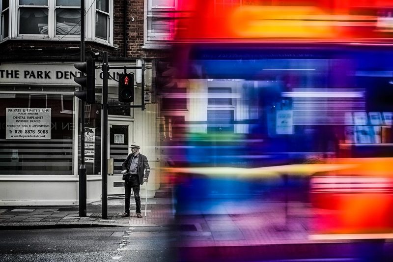 London Street | Red Bus