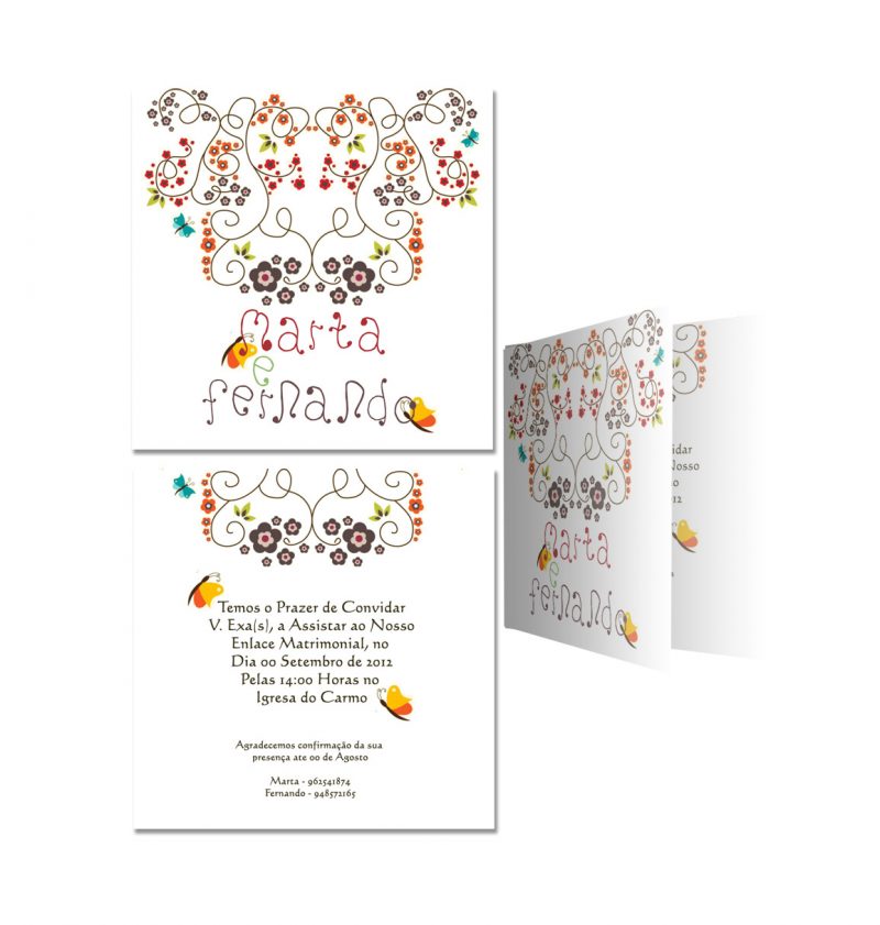 Wedding Invitation | Marta + Fernando