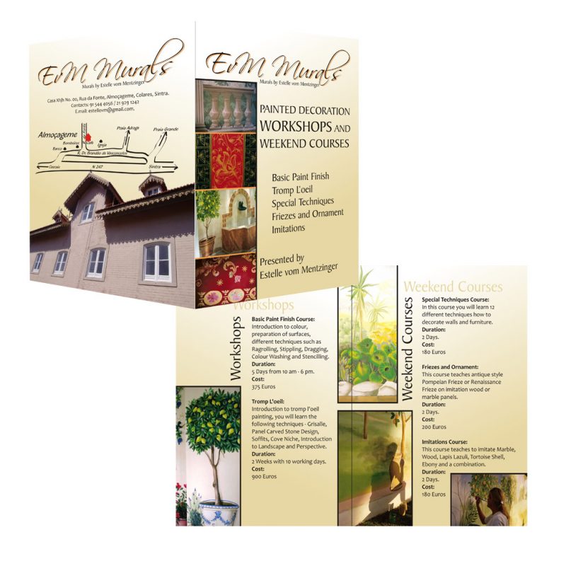 Brochure for EM Murals