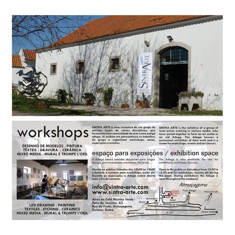 Flyer for Sintra Art