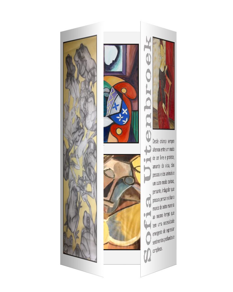 Flyer for Artist Sofia Uitenbroek